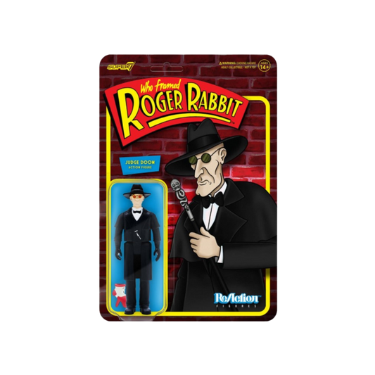 Who Framed Roger Rabbit? Judge Doom 3 3/4-Inch ReAction Figure